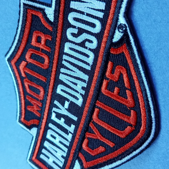 Harley-Davidson Motor Cycles Iron On Patch - Picture 7 of 7